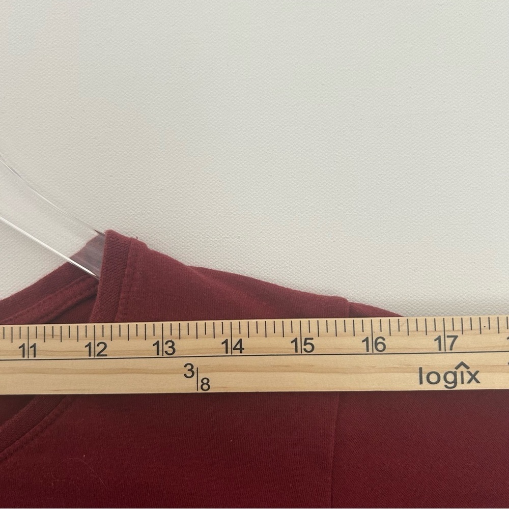 Klagenfurt EC KAC Austrian Hockey Graphic Short Sl Tee Shirt Burgundy Size Small - Picture 7 of 7